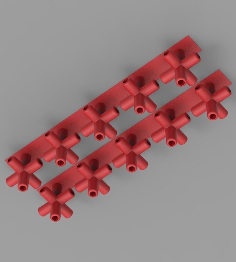  Aquarium Air Pipe Connector 360 3D print model_52