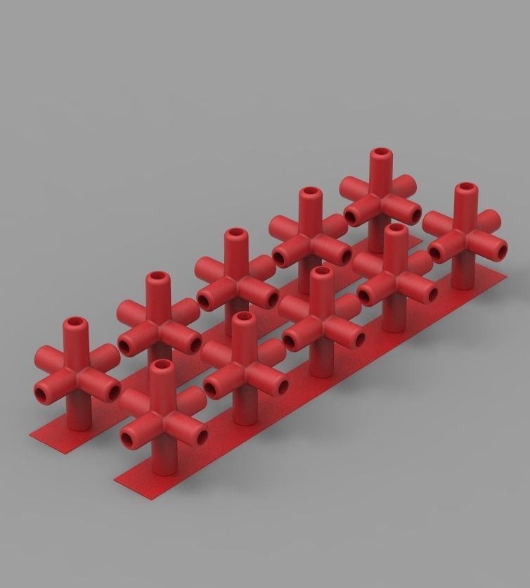  Aquarium Air Pipe Connector 360 3D print model_50