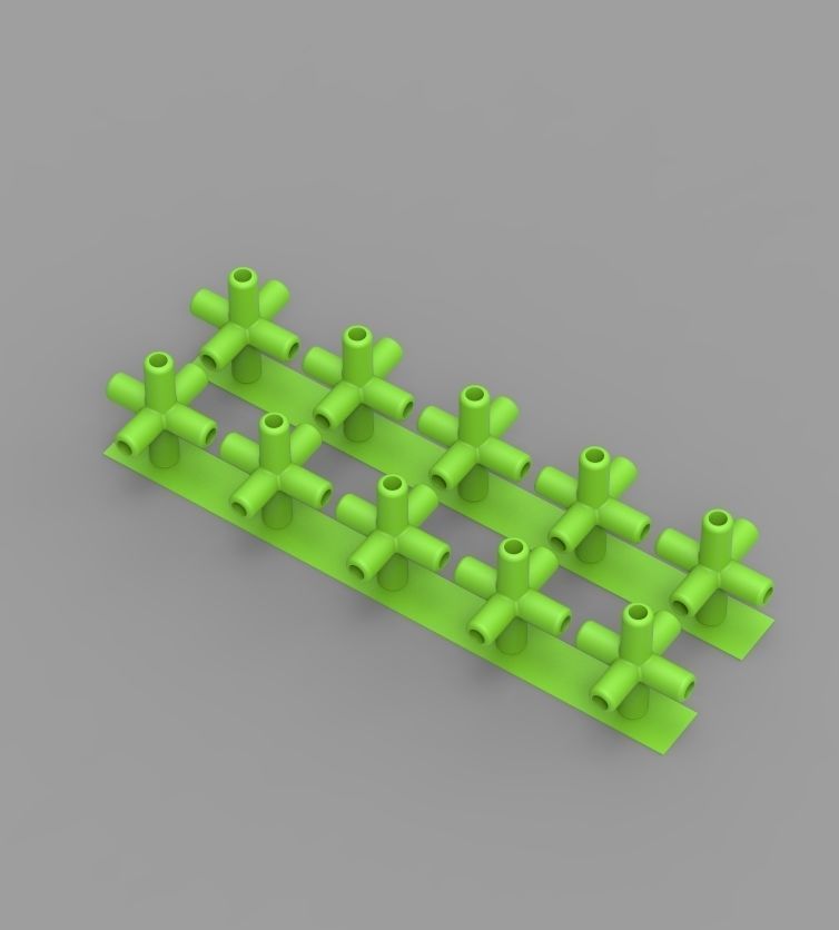  Aquarium Air Pipe Connector 360 3D print model_38