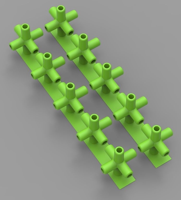  Aquarium Air Pipe Connector 360 3D print model_34