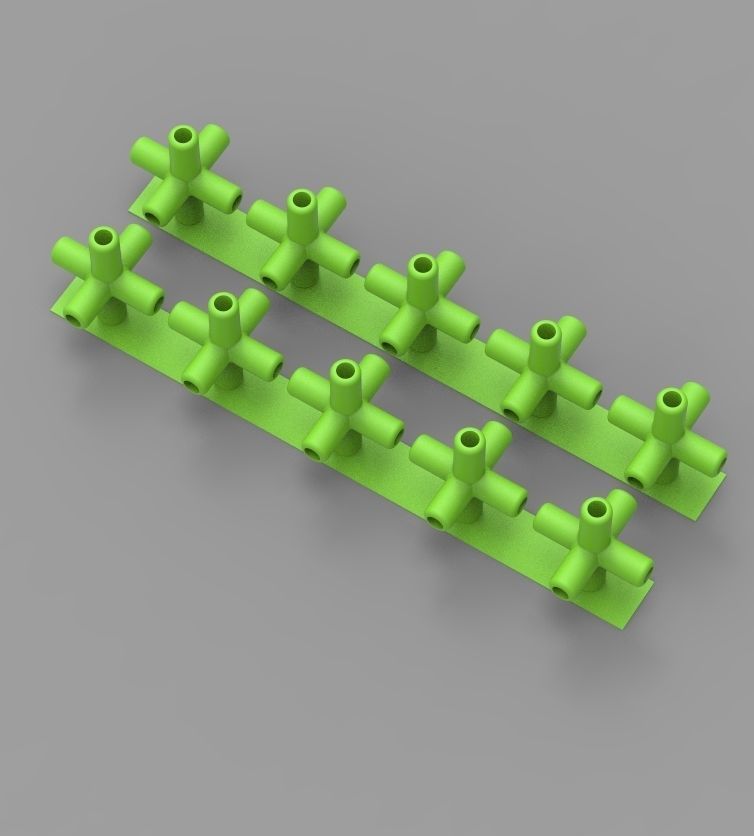  Aquarium Air Pipe Connector 360 3D print model_33
