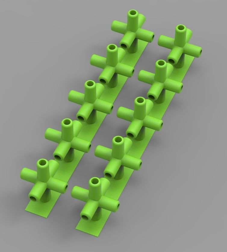  Aquarium Air Pipe Connector 360 3D print model_35