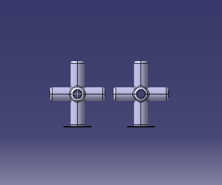  Aquarium Air Pipe Connector 360 3D print model_19