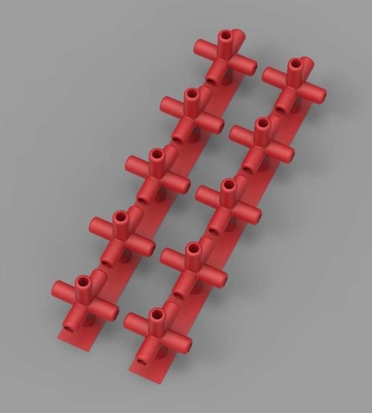  Aquarium Air Pipe Connector 360 3D print model_53