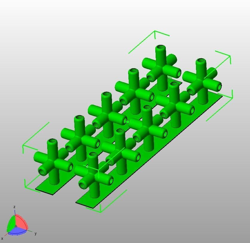  Aquarium Air Pipe Connector 360 3D print model_11