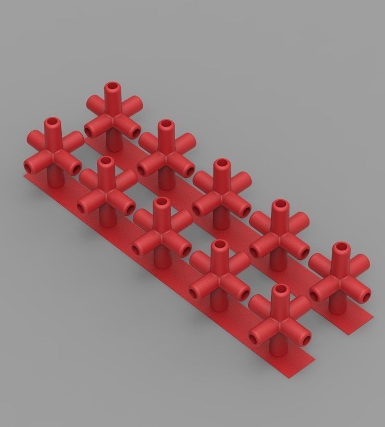  Aquarium Air Pipe Connector 360 3D print model_48