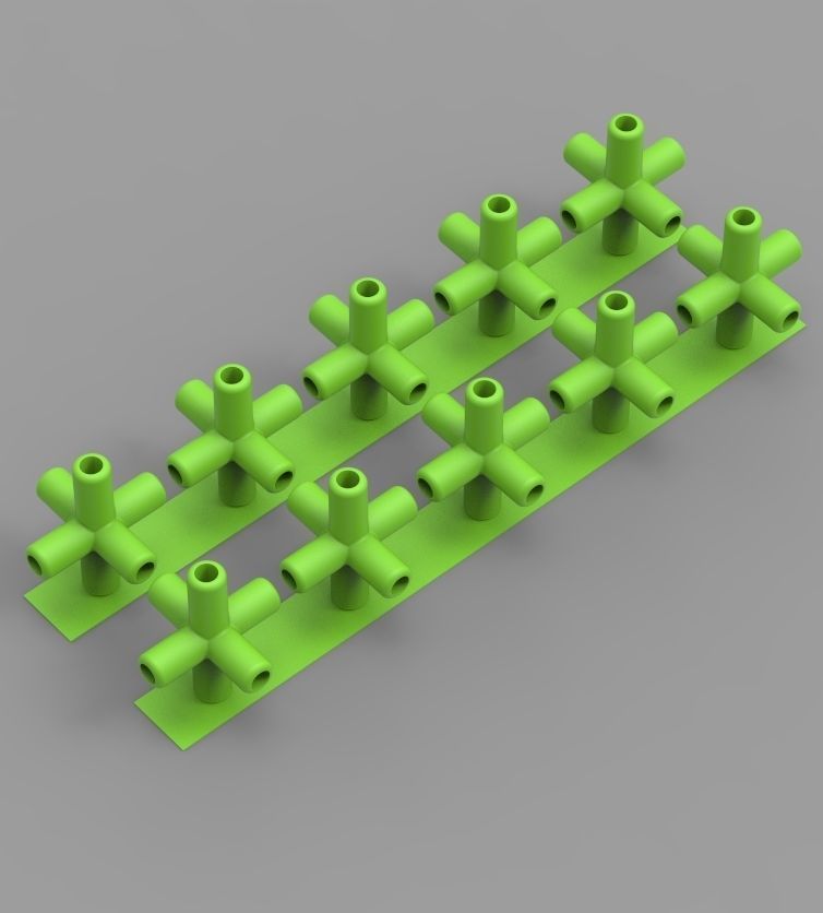  Aquarium Air Pipe Connector 360 3D print model_36