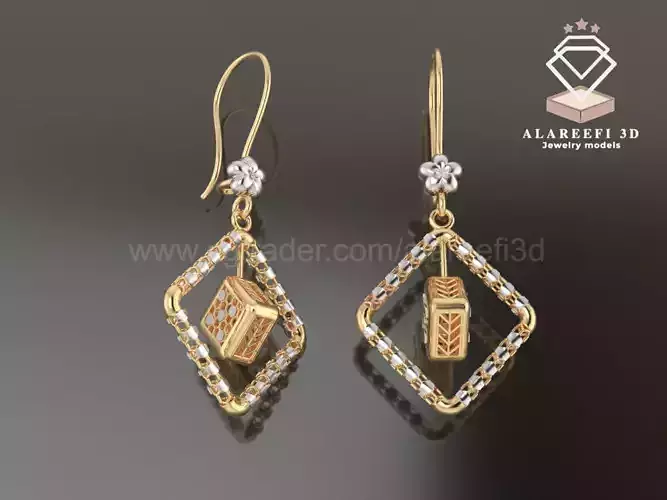 Collection 6   -12 Turkish Earrings Exclusive for the first time 3D print model