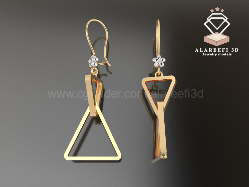 Collection 6   -12 Turkish Earrings Exclusive for the first time 3D print model_10