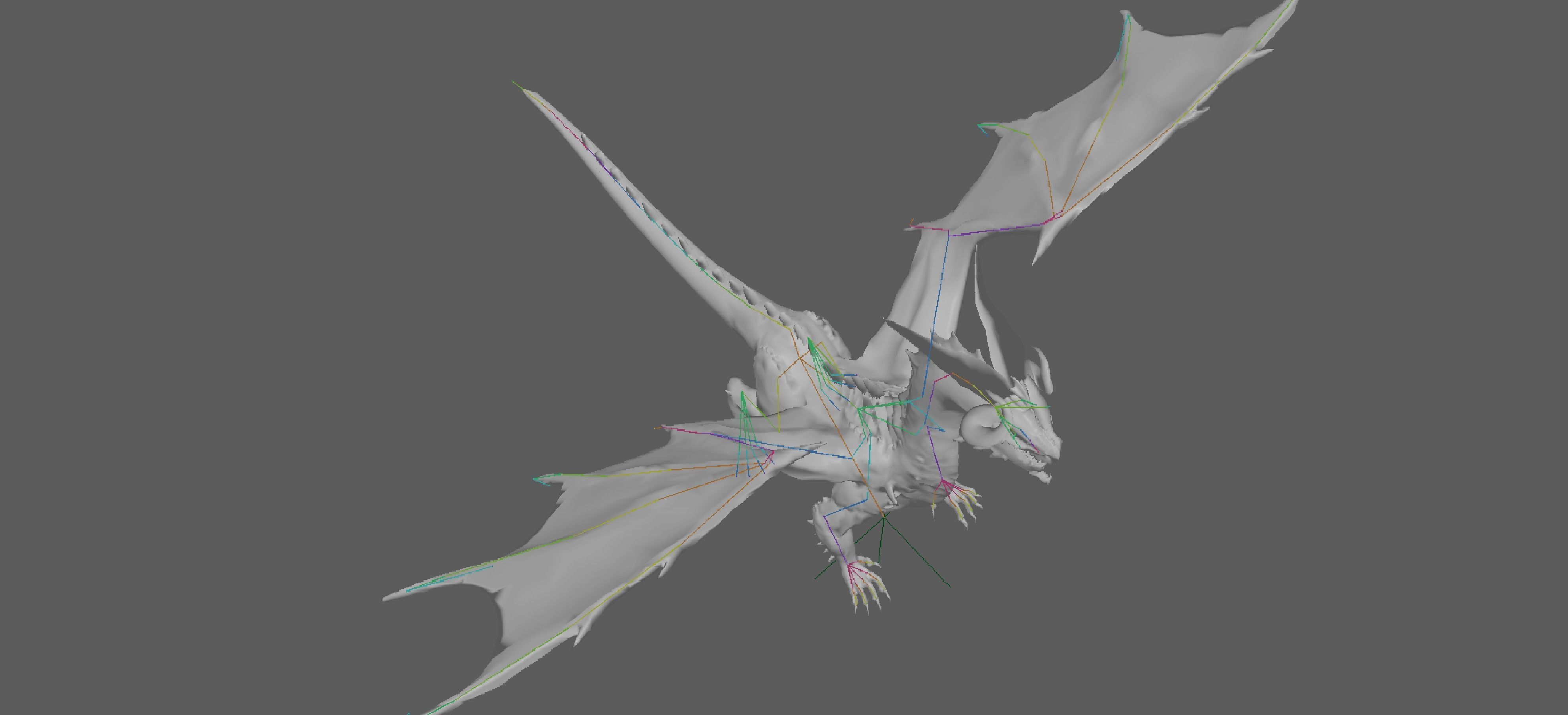 Desert Dragon Ancient 3D model_16