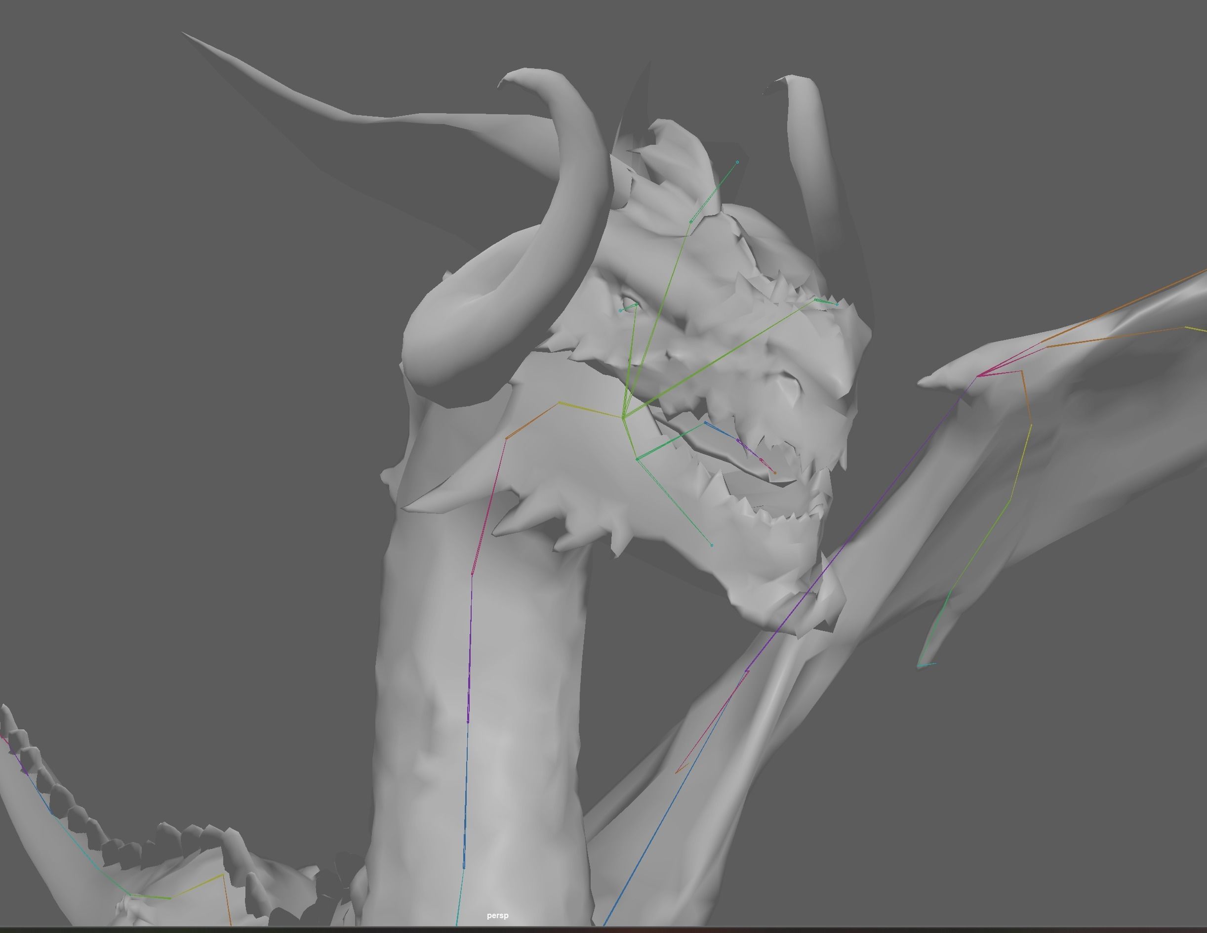 Desert Dragon Ancient 3D model_12