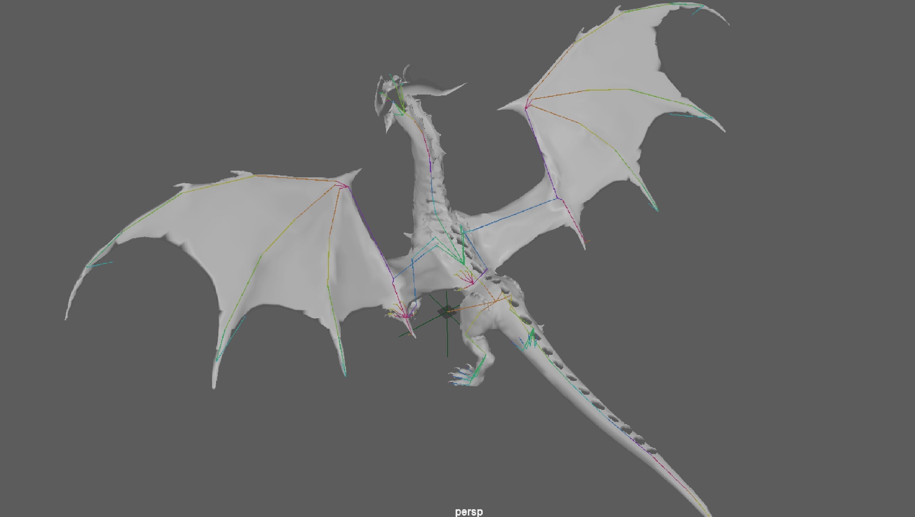 Desert Dragon Ancient 3D model_25