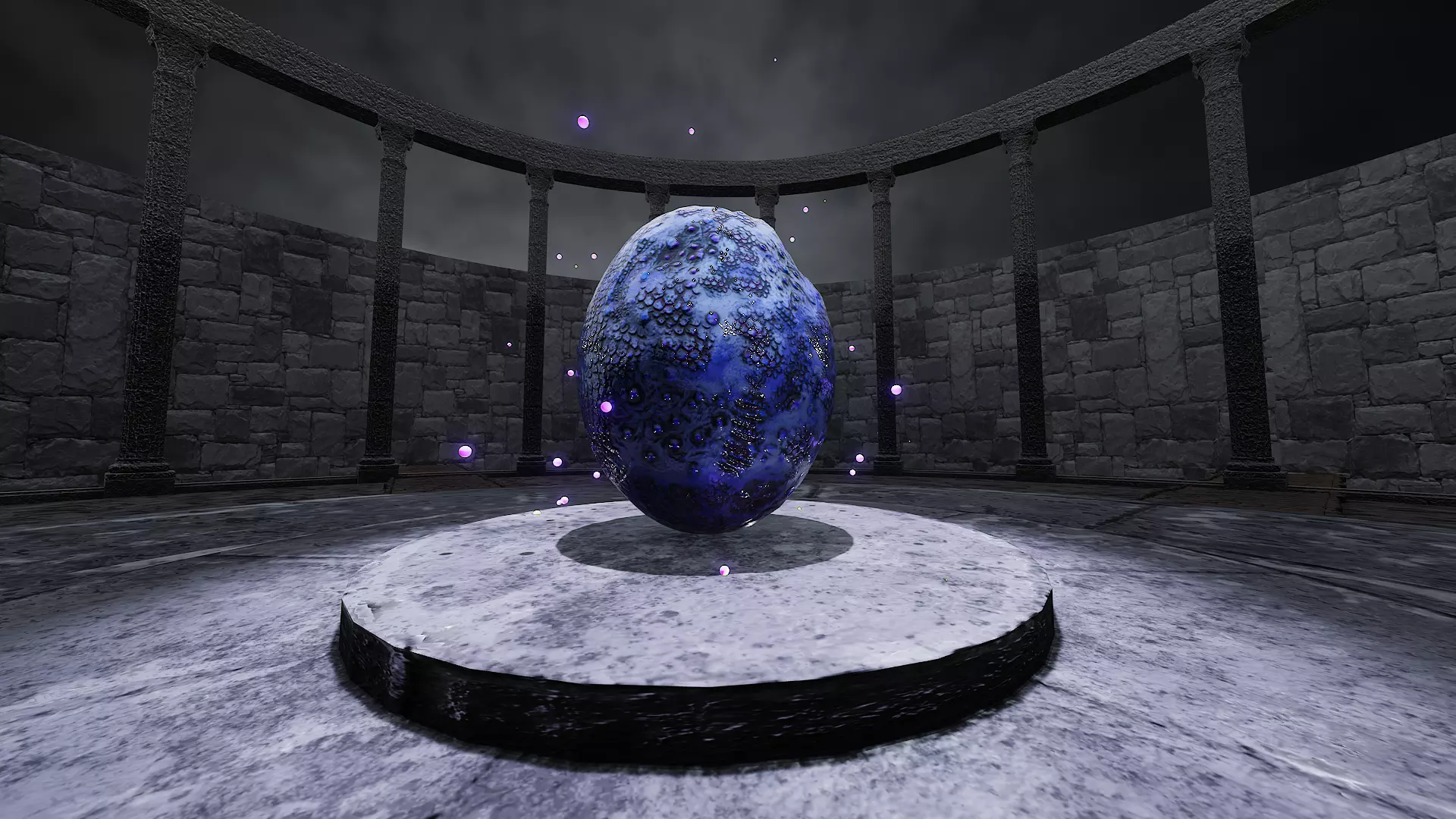 Alien Egg - Free download 3D Model - HiepVu Free low-poly 3D model