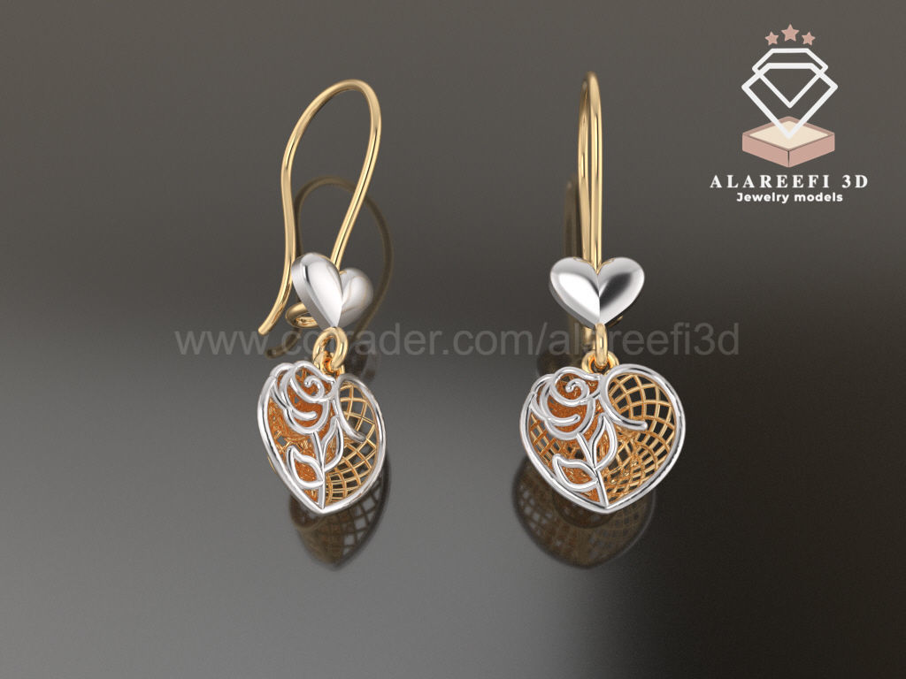 Collection 7 -15 Turkish Earrings Exclusive for the first time 3D print model_5