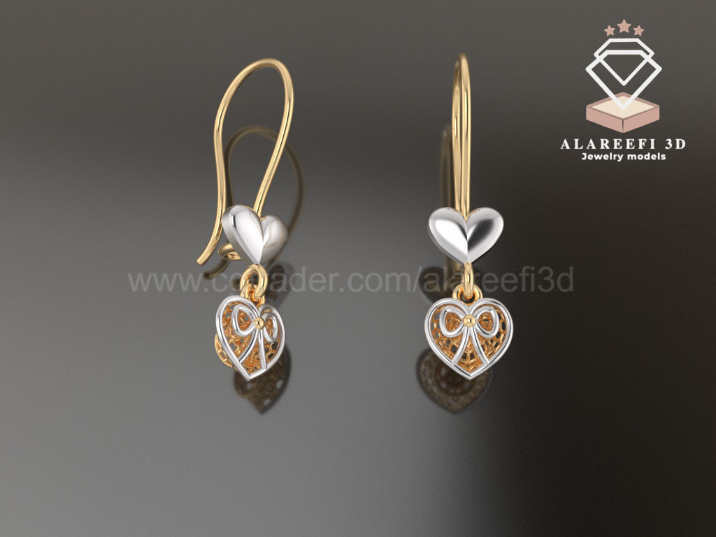 Collection 8 -15 Turkish Earrings Exclusive for the first time 3D print model_6