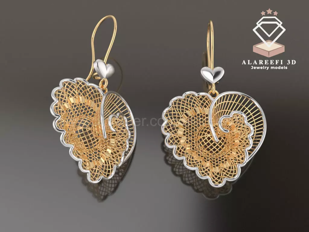 Collection 8 -15 Turkish Earrings Exclusive for the first time 3D print model_0
