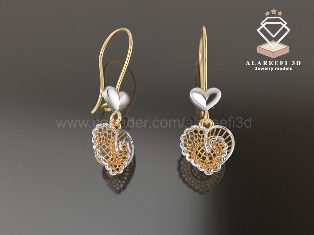 Collection 8 -15 Turkish Earrings Exclusive for the first time 3D print model_1