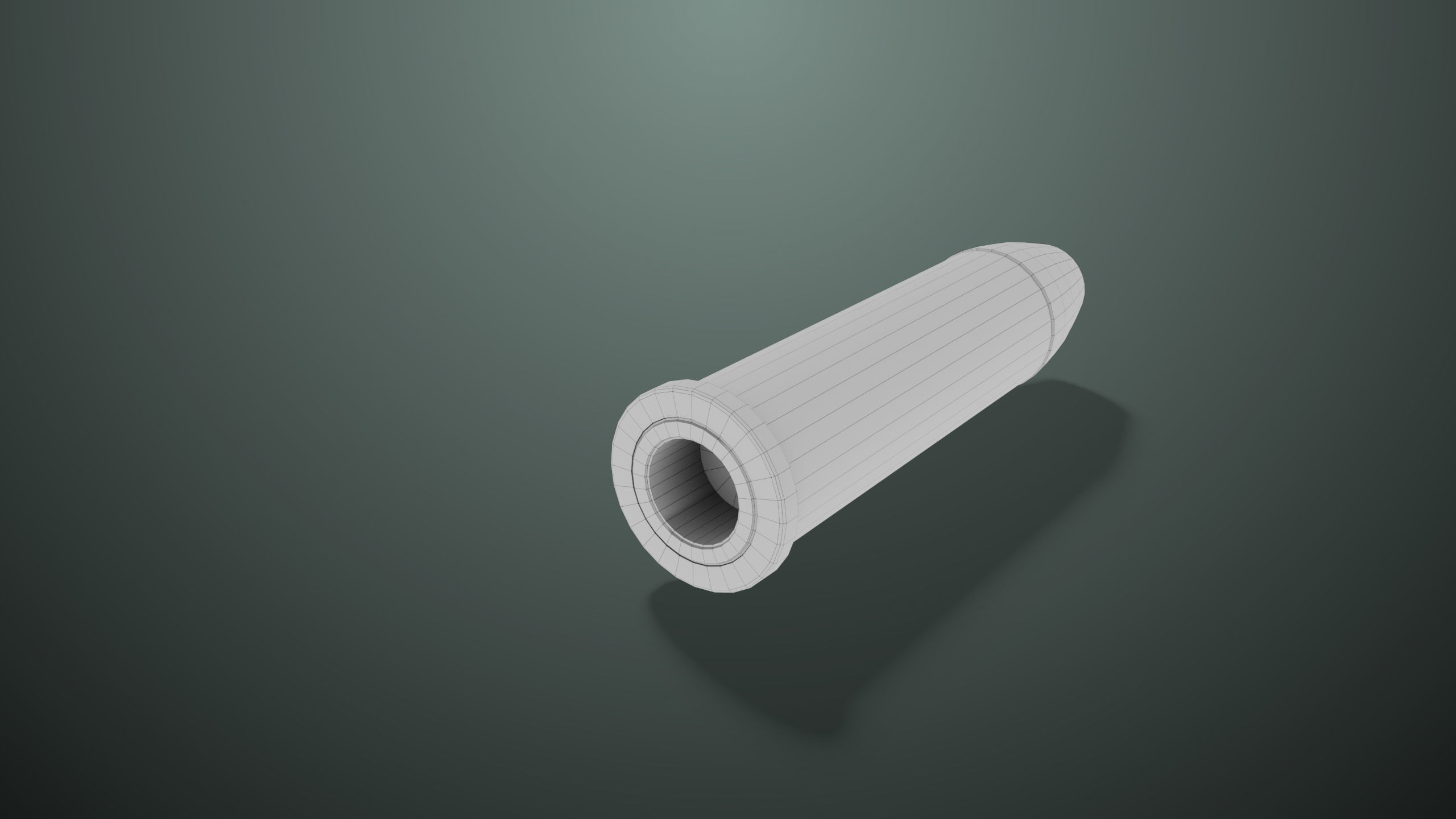 Revolver 05 Medium Black All PBR Unity UE Textures Low-poly 3D model_35