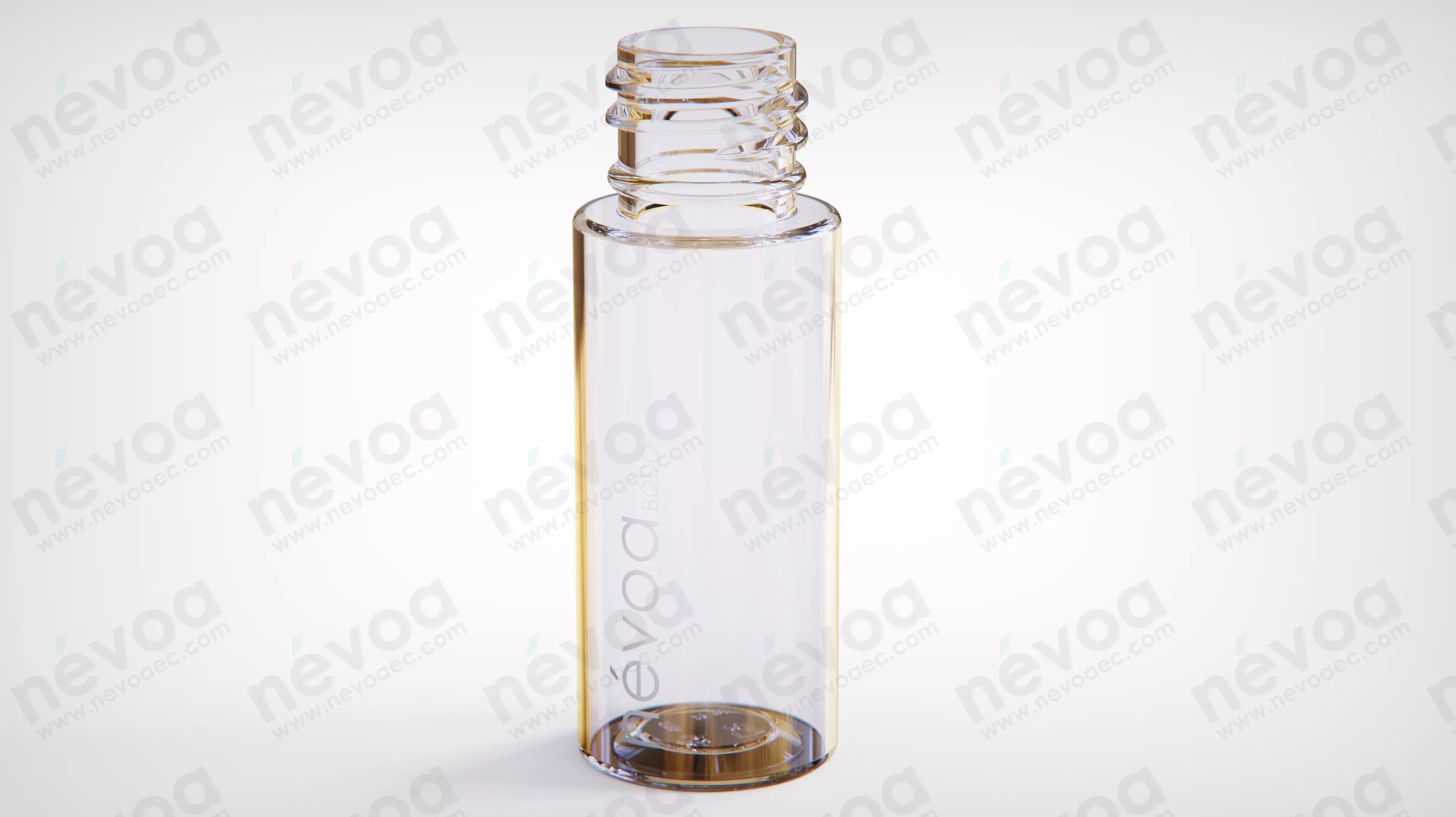 Cosmetic bottle-jar - Bodo series - SP 415-18 - 15 ml 3D model_0