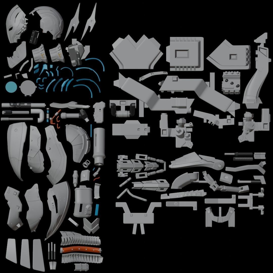 Ultron Sentry 3D Printable Life-Sized Motorized Bust 3D print model_10