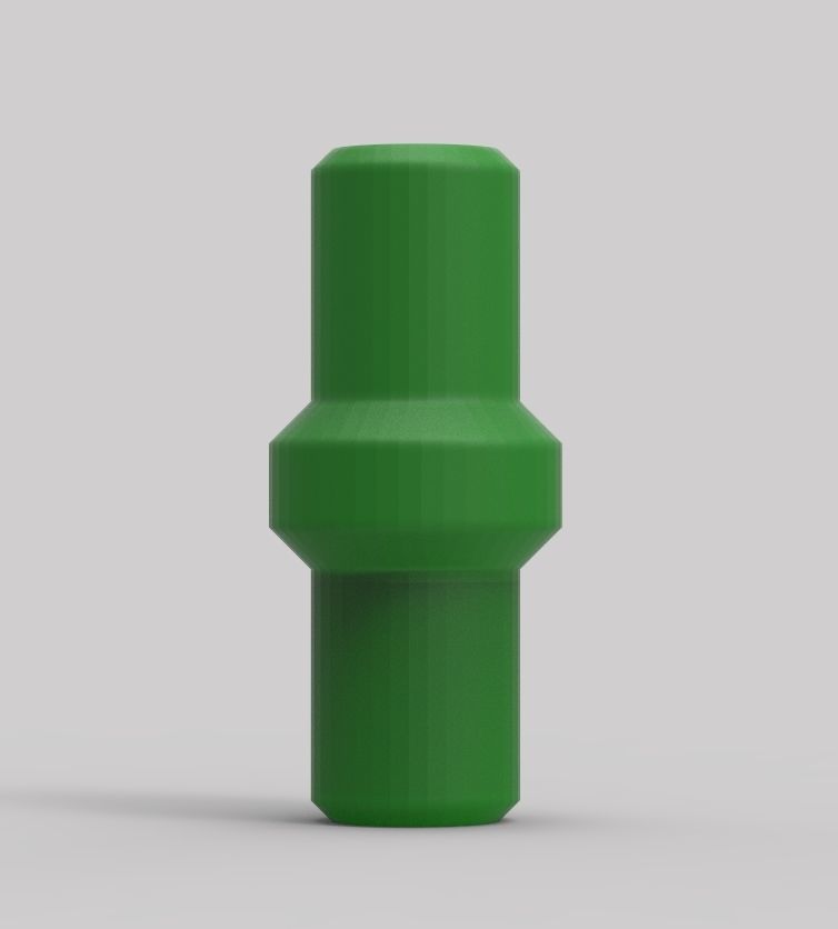 Aquarium Air Pipe Nipple Connector 3D print model_90