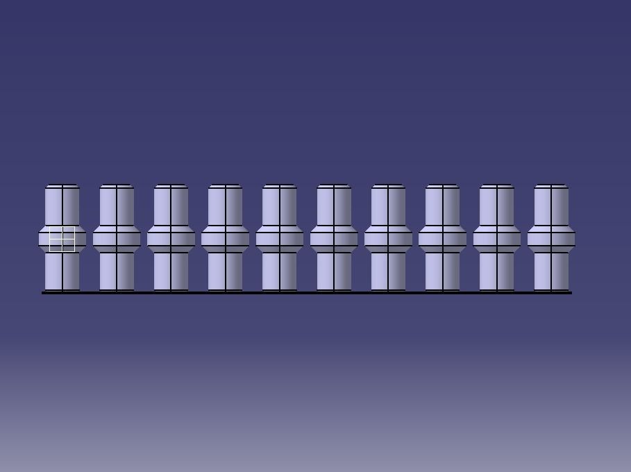 Aquarium Air Pipe Nipple Connector 3D print model_7