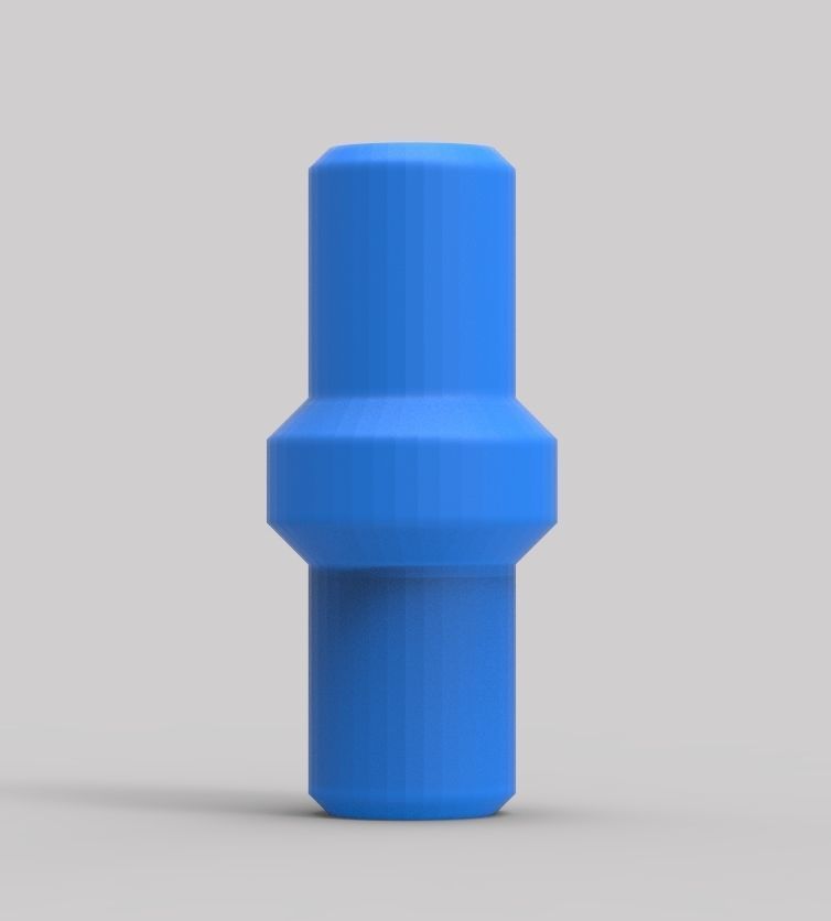 Aquarium Air Pipe Nipple Connector 3D print model_85