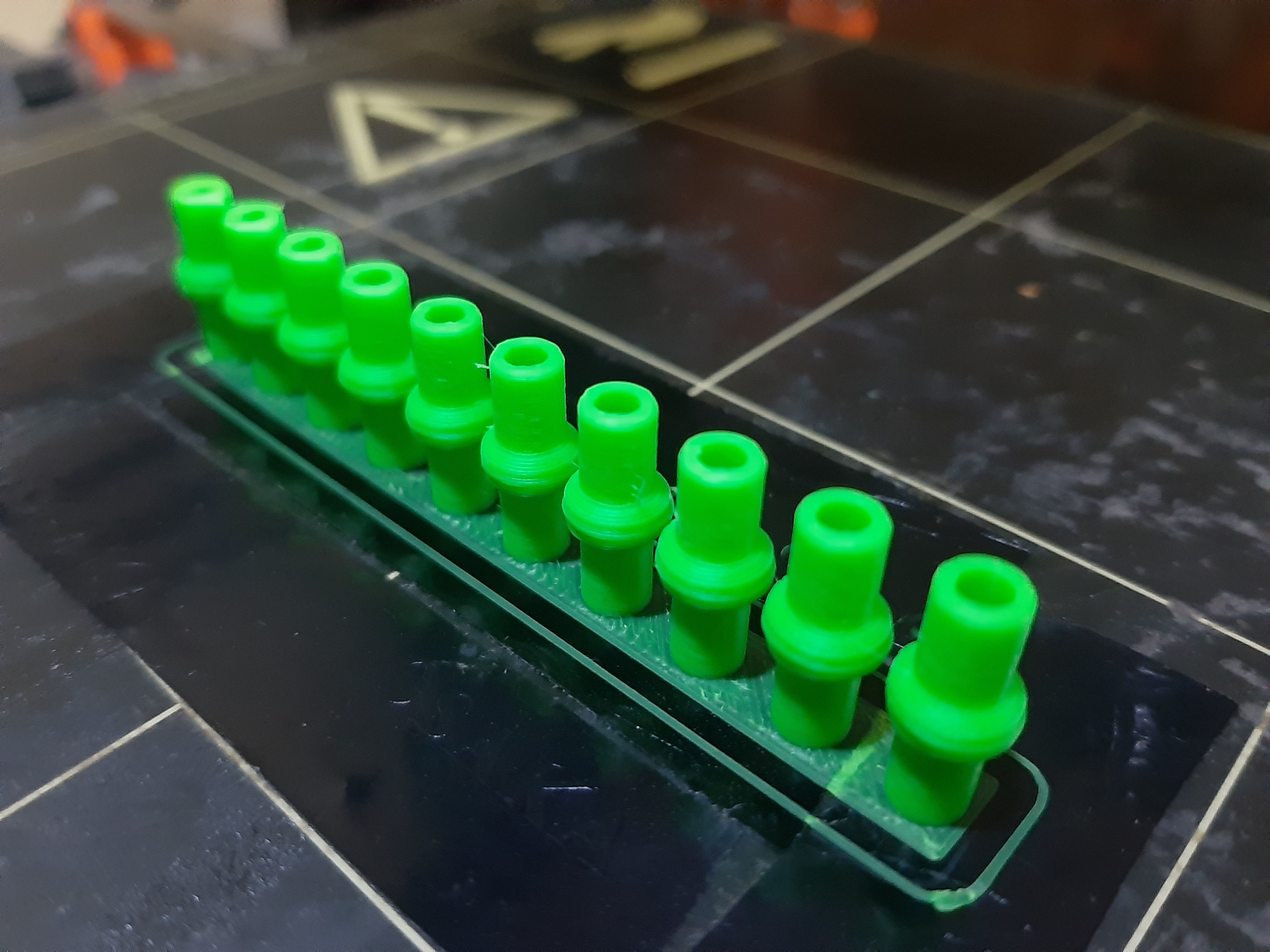 Aquarium Air Pipe Nipple Connector 3D print model_100