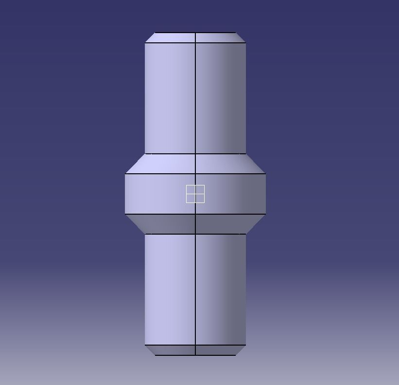 Aquarium Air Pipe Nipple Connector 3D print model_13