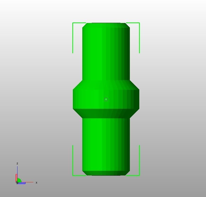Aquarium Air Pipe Nipple Connector 3D print model_25