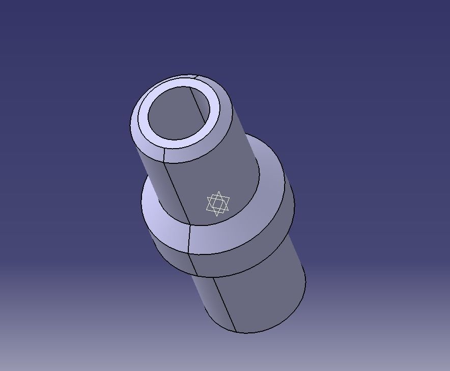 Aquarium Air Pipe Nipple Connector 3D print model_20