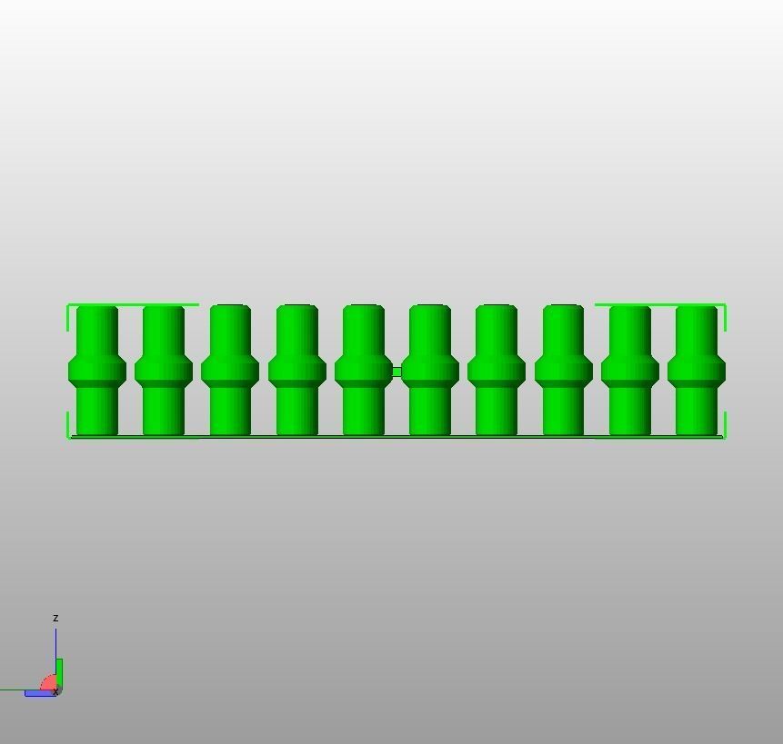 Aquarium Air Pipe Nipple Connector 3D print model_15