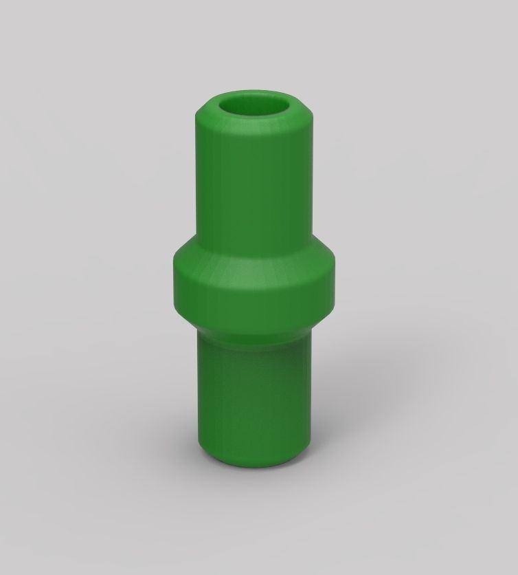 Aquarium Air Pipe Nipple Connector 3D print model_83