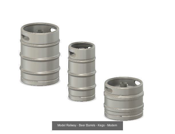 Modelling Boxes Crates Barrels and Similar Items 3D Model Collection_11