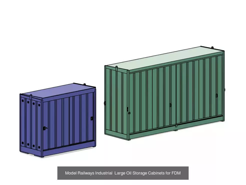 Modelling Boxes Crates Barrels and Similar Items 3D Model Collection_2