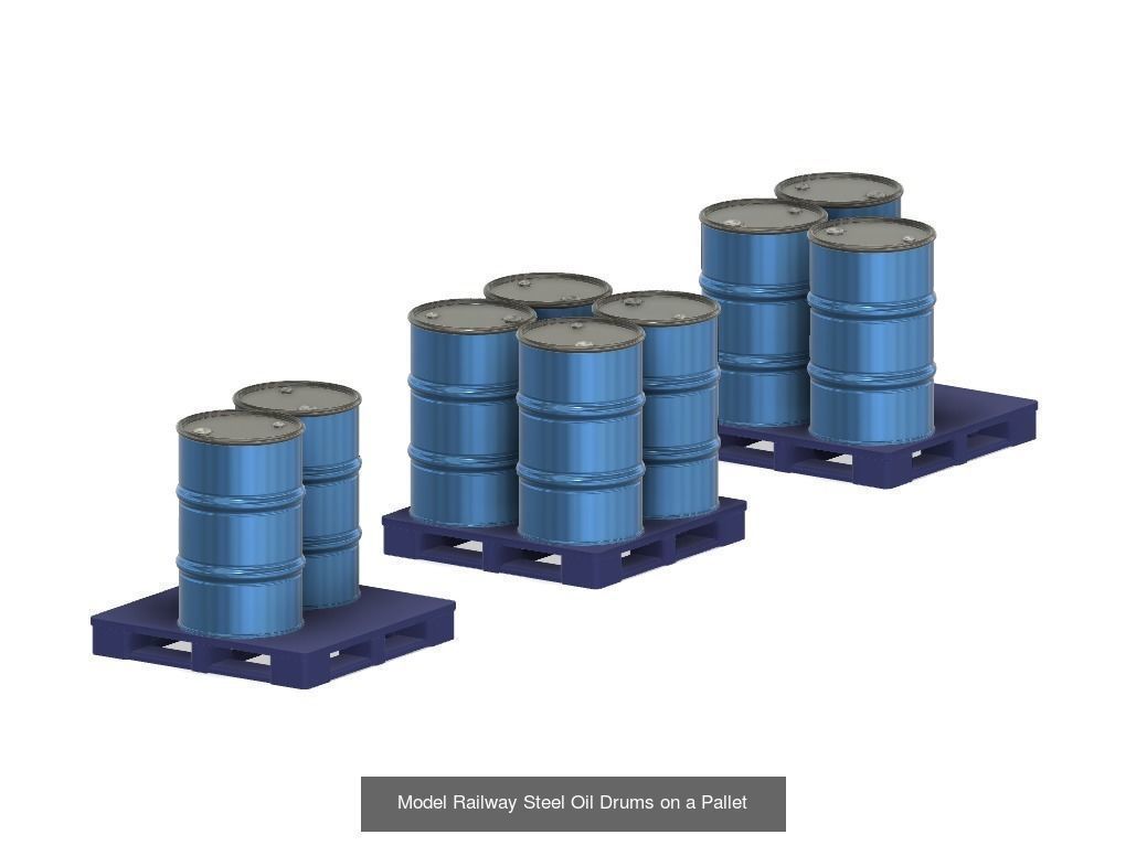 Modelling Boxes Crates Barrels and Similar Items 3D Model Collection_12