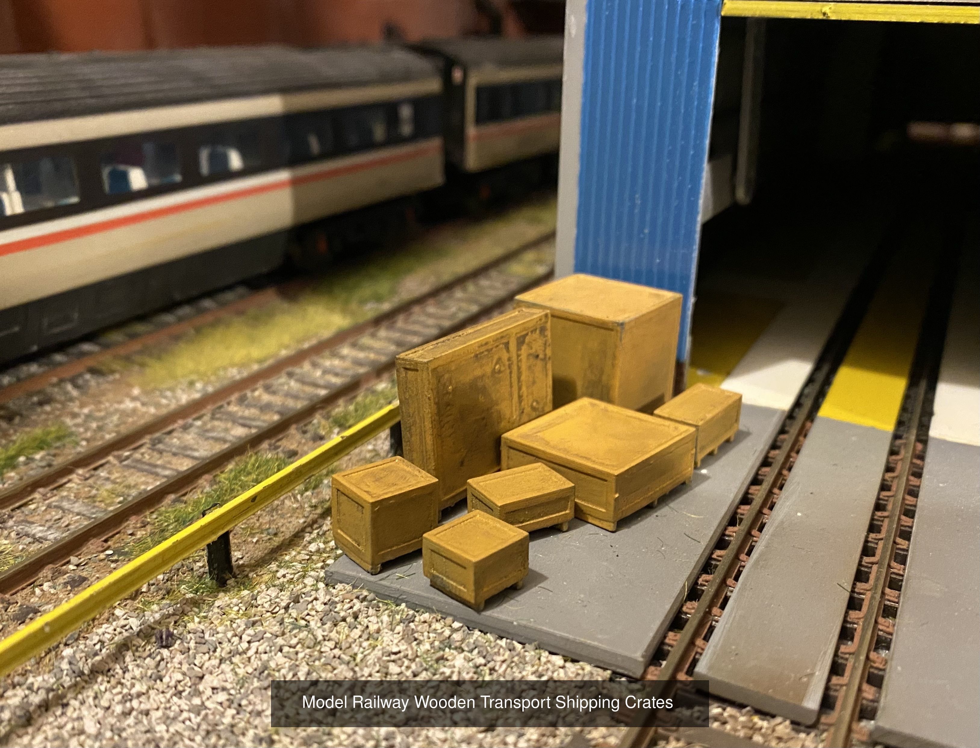 Modelling Boxes Crates Barrels and Similar Items 3D Model Collection_9