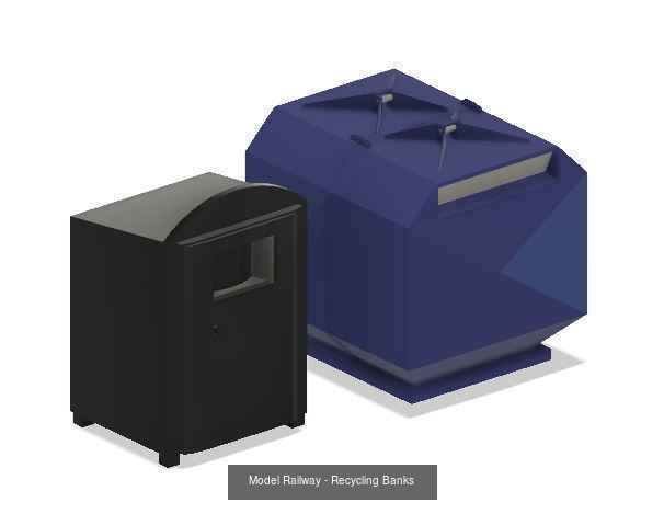 Modelling Boxes Crates Barrels and Similar Items 3D Model Collection_6