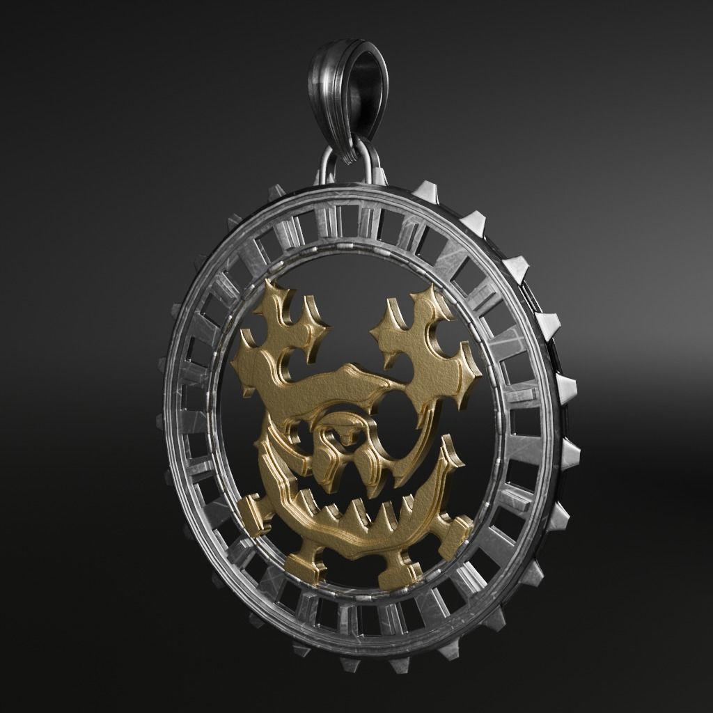 Talisman symbol - 3D printable model 3D print model_2