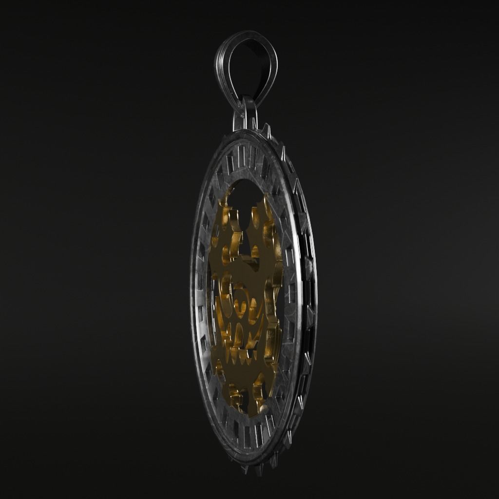 Talisman symbol - 3D printable model 3D print model_8