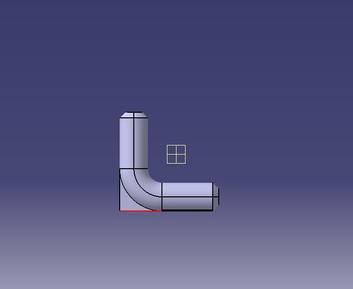 Aquarium Air Pipe All-In-One Connectors 3D print model_48