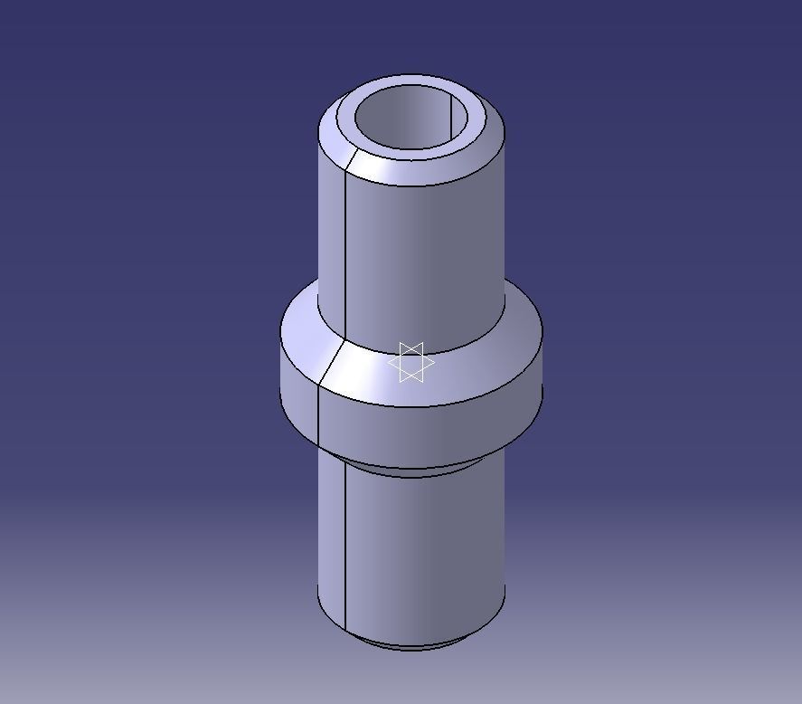 Aquarium Air Pipe All-In-One Connectors 3D print model_17