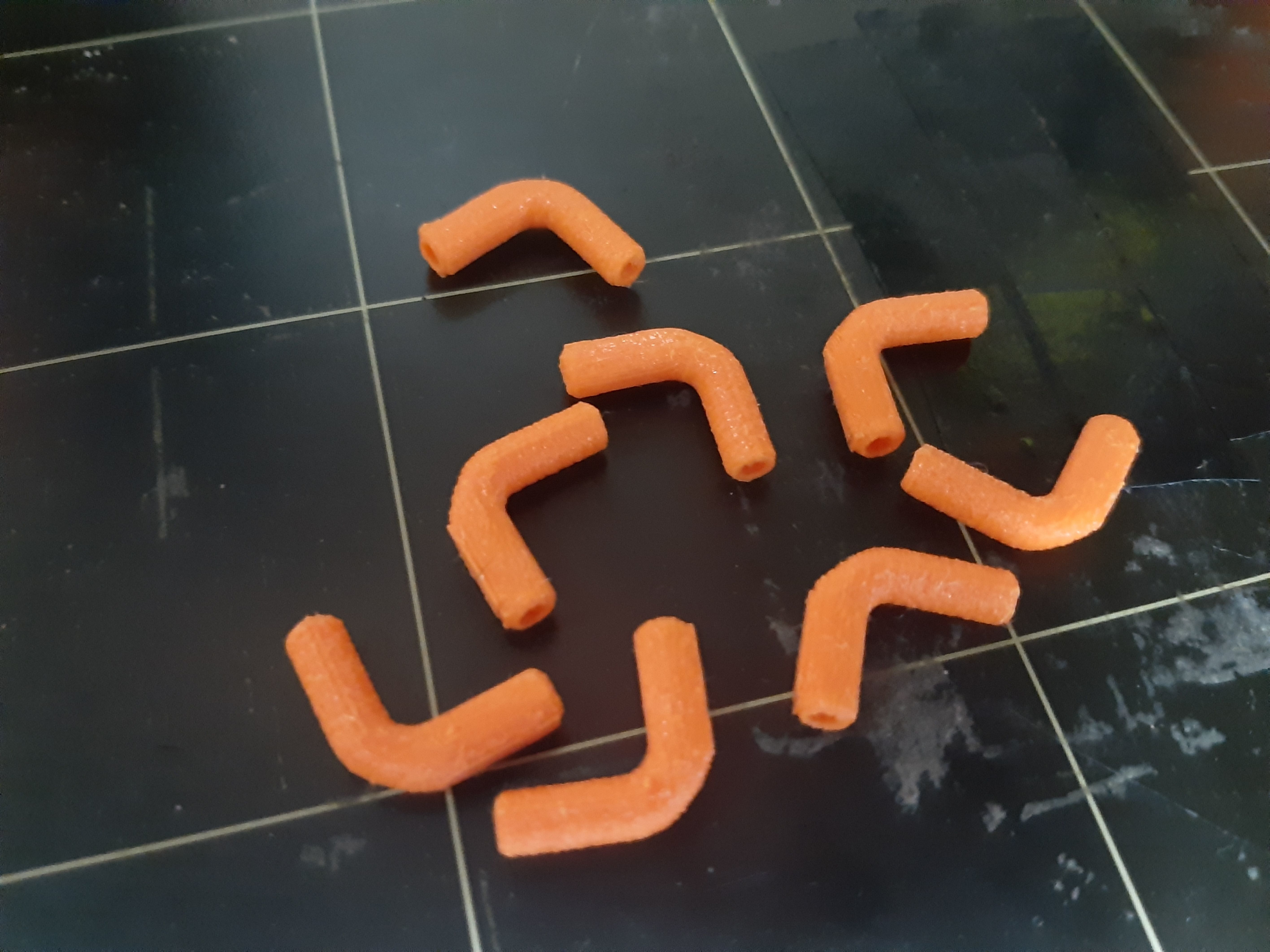 Aquarium Air Pipe All-In-One Connectors 3D print model_32