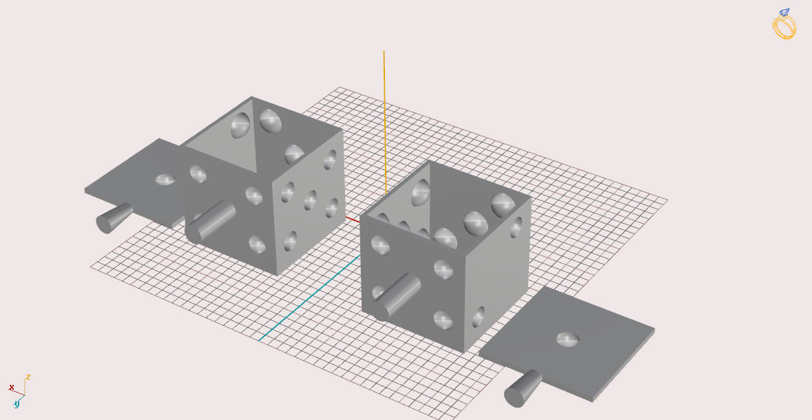 dice for games 3D print model_8