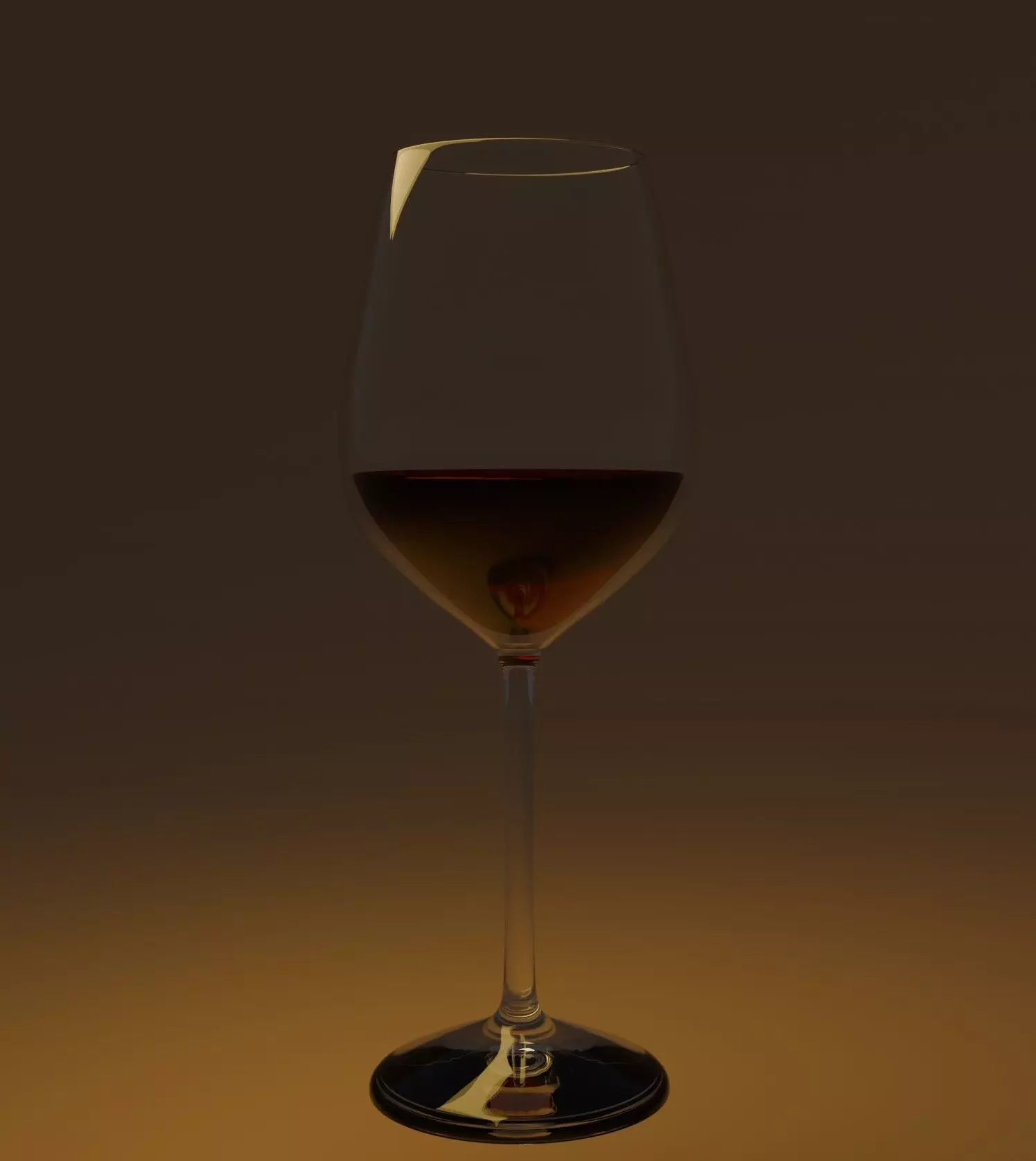 Night wine Free 3D model