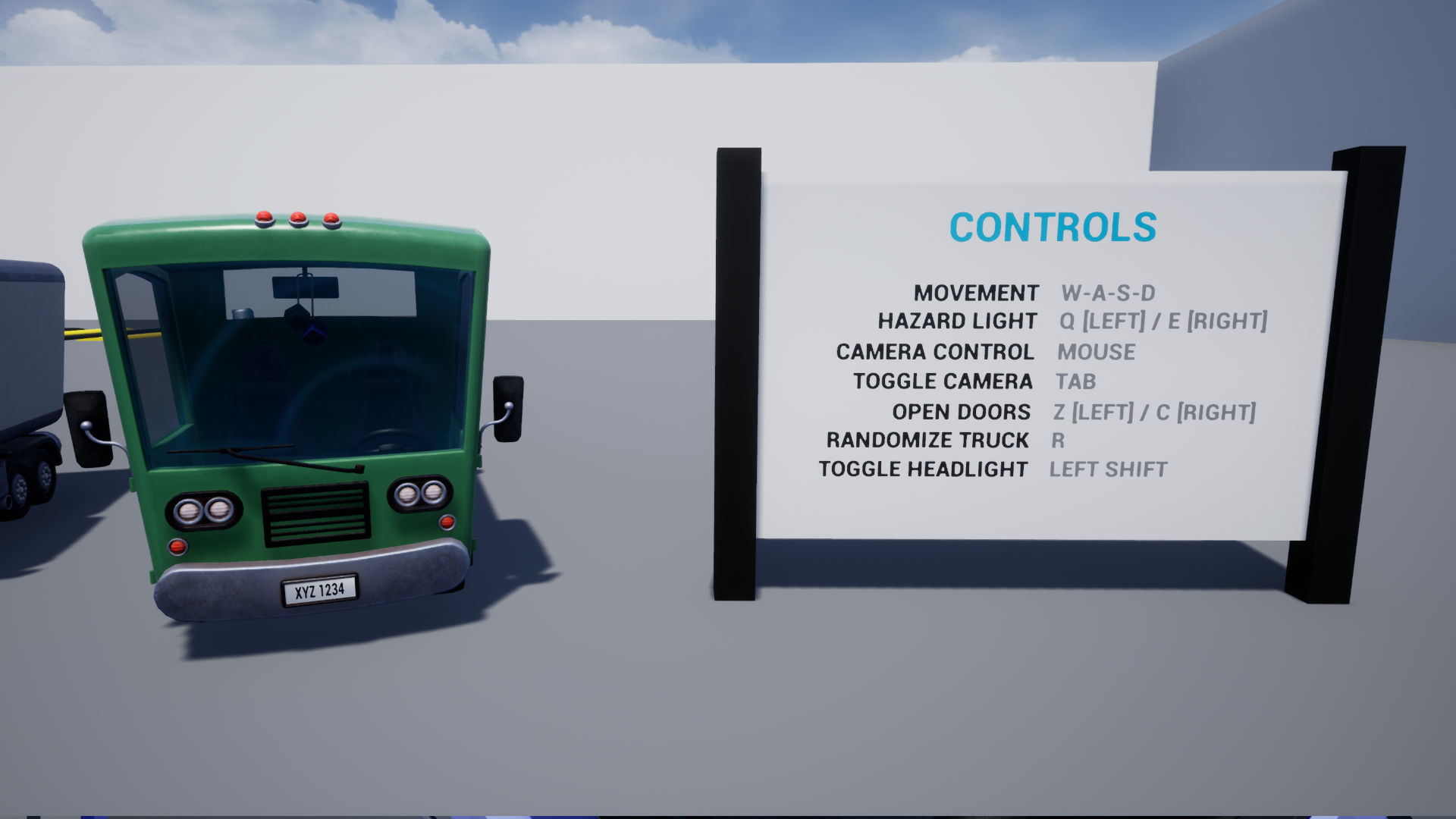Stylized Truck Pack Low-poly 3D model_10