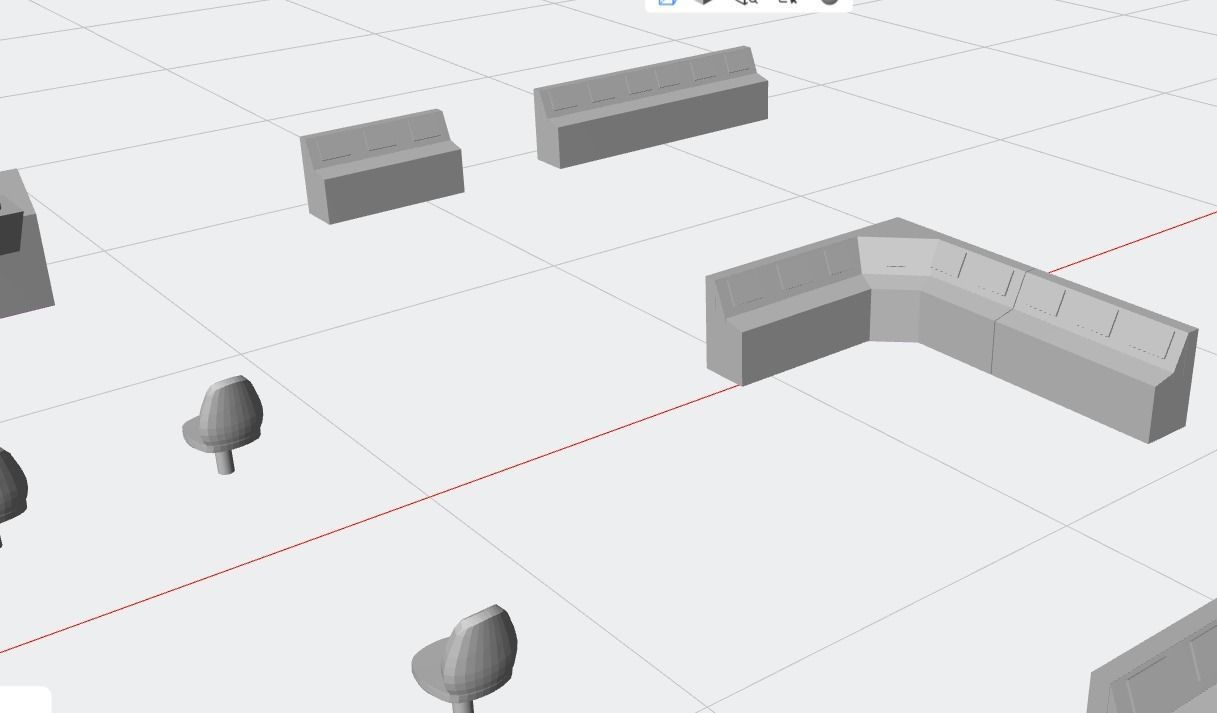 Enterprise and Nimitz Bridge Interior with Modules 3D print model_10