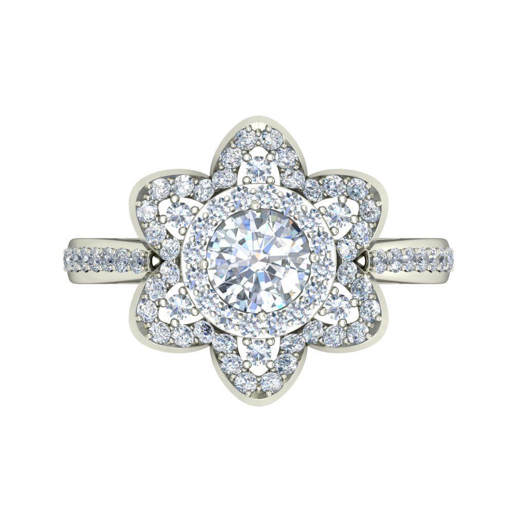 Rough Solitaire 3D print model_3