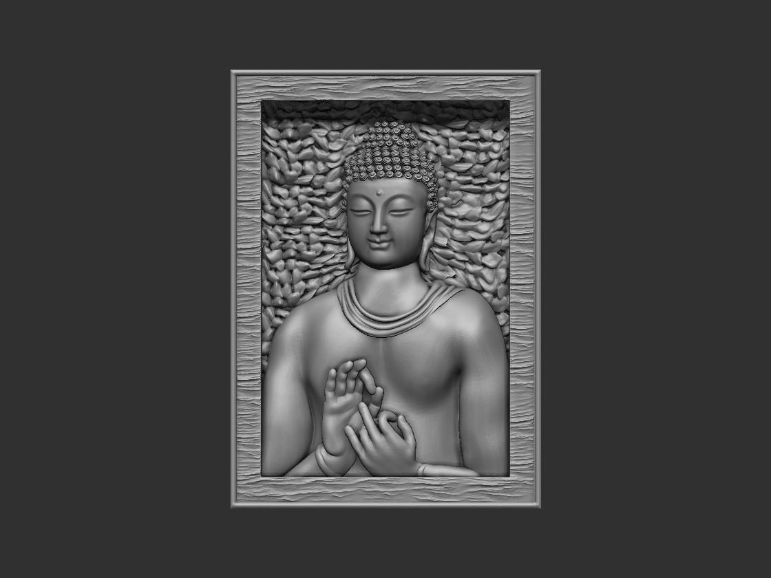 BUDHHA 3D print model_1