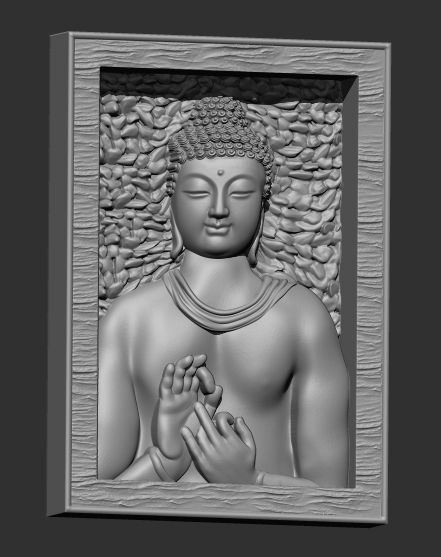 BUDHHA 3D print model_8